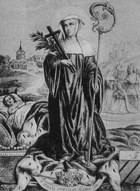 Tableau de Sainte-Berthe