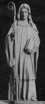 Statue de Sainte-Berthe