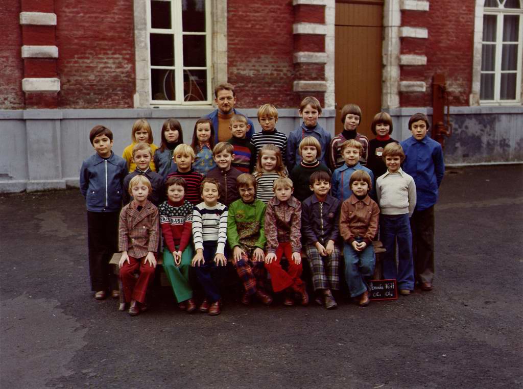 M.Foutren: CE1-CE2 : 1976-1977