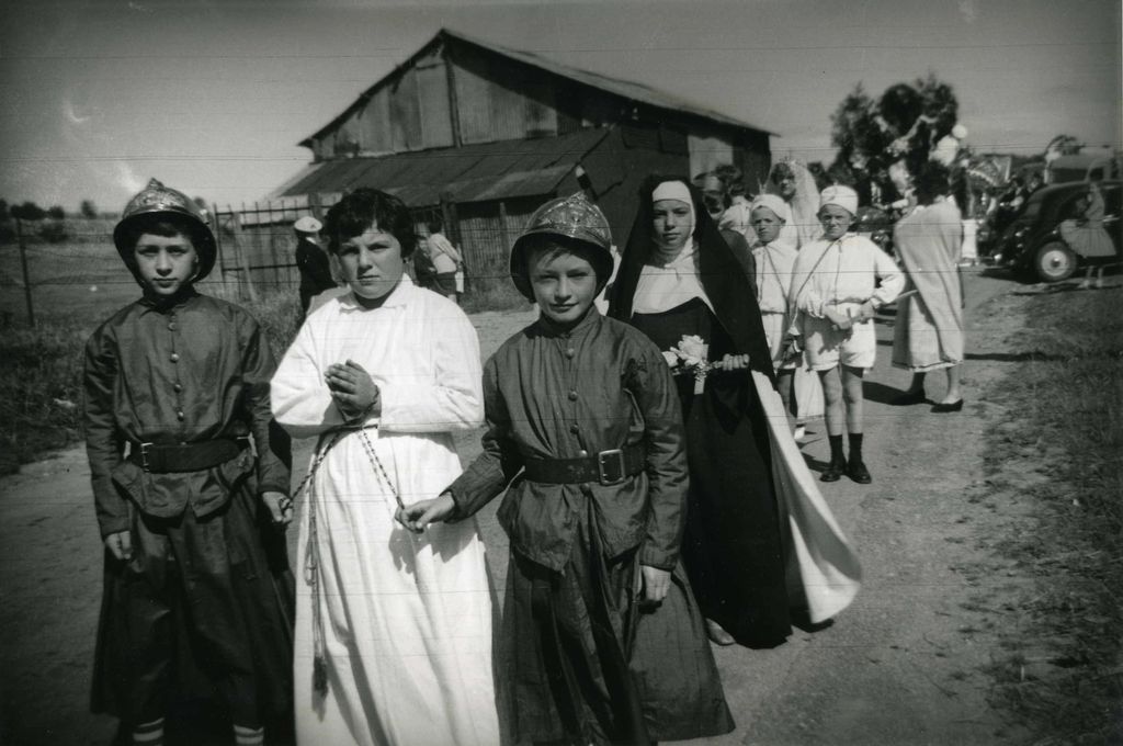 Procession de la Ste Berthe vers 1960